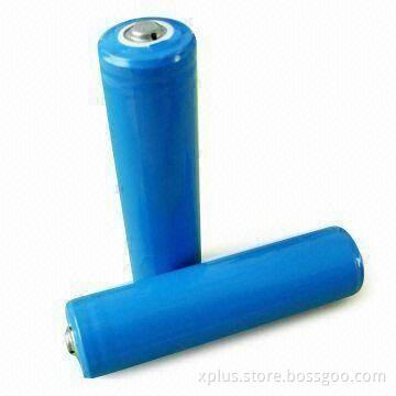 18650 Flashlight Batteries with 3.7V Voltage and 2,200/2,400/2600mAh Capacities